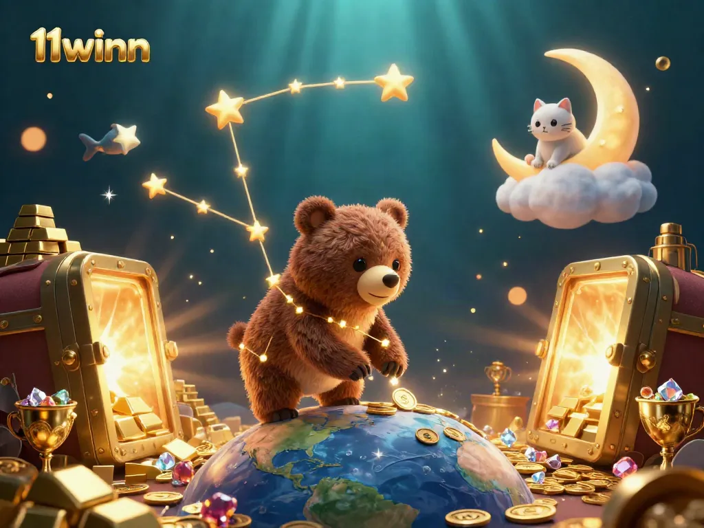 Experience the thrilling world of 11winn casino with vibrant winning elements and characters.